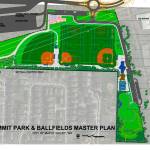 A graphic map showing the layout of Summit Park. Photo courtesy of the City of Maple Valley