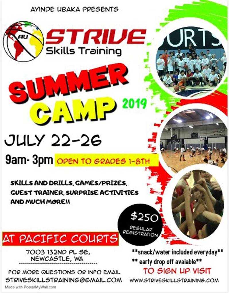 Students can train with a pro this summer