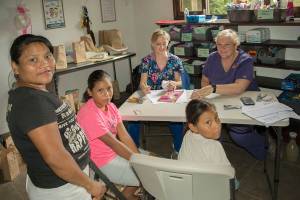 Tanya Amador in Nicaragua (right, back). Submitted photo