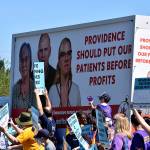 Local nurses cry ‘patients before profit’