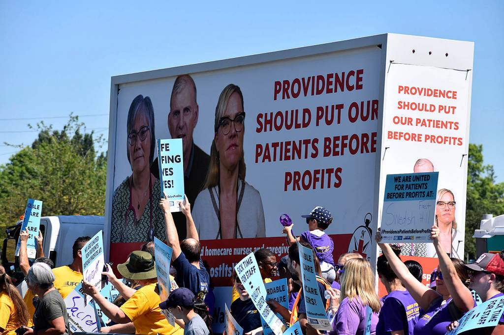 Local nurses cry ‘patients before profit’