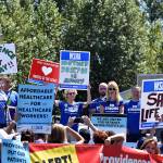 Local nurses cry ‘patients before profit’