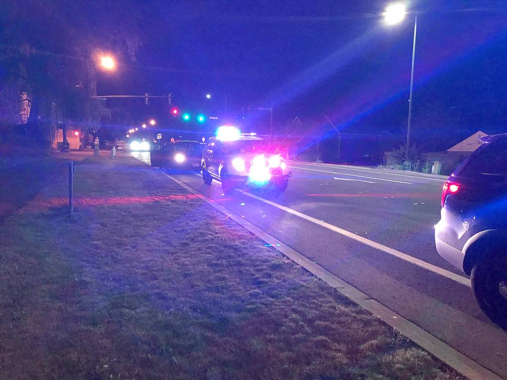 King County Sheriff deputies pull over a suspected mail thief in Covington during a special sting operation on Aug. 23. Photo courtesy of the King County Sheriffs Office.&nbsp;