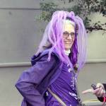 Marching in purple for survivors