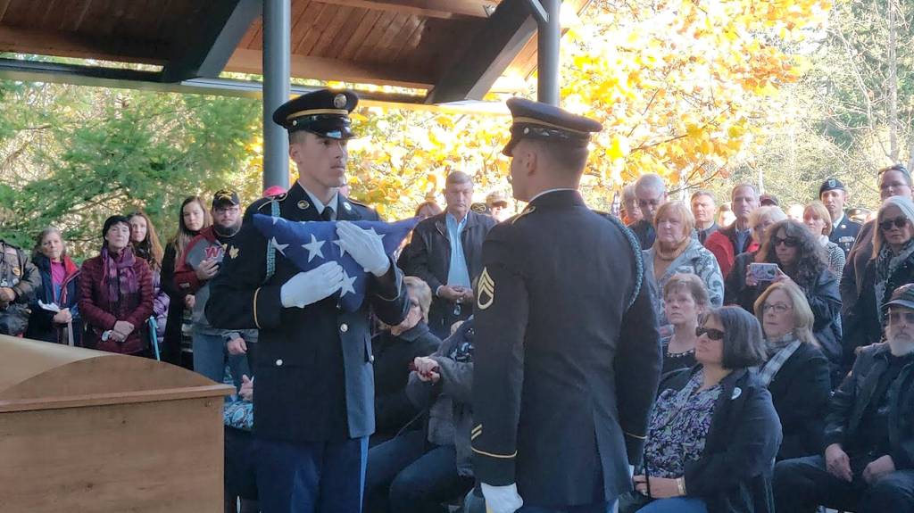 Never alone — unclaimed veteran supported by thousands