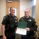 Four officers recognized for excellent service