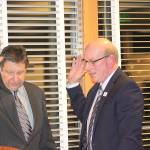 Maple Valley City Councilmember Syd Dawson takes the Oath of Office during the first council meeting of the year on Monday, Jan. 6, 2020. Photo by Danielle Chastaine.