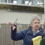Photo by Haley Ausbun. Executive Services Deputy Communication Manager Barbara Ramey at the first county site that will hold those under quarantine for COVID-19, coronavirus.