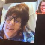 Sheri Bebbington says technology was her lifeline when she was in isolation at St. Joseph Medical Center undergoing a clinical drug study for COVID-19. Courtesy photo