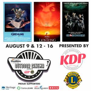 Three drive-in films set for Kent’s ShoWare Center Aug. 12-16
