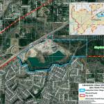 A graphic shows where the LakePointe housing and mixed-use development will be built in Covington. COURTESY GRAPHIC