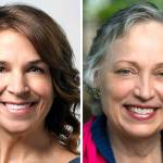 Hilary Franz (left) and Sue Kuehl Pederson