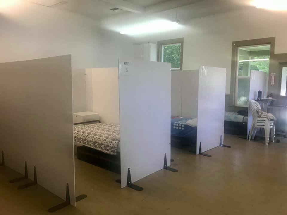 The Snoqualmie Valley Shelter Services new bed setup at its 24/7 homeless shelter. Courtesy photo