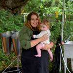 Conor Wilson / Valley Record
Lulu Redder, owner of Feral Woman Farms in North Bend, and her daughter Rosie.