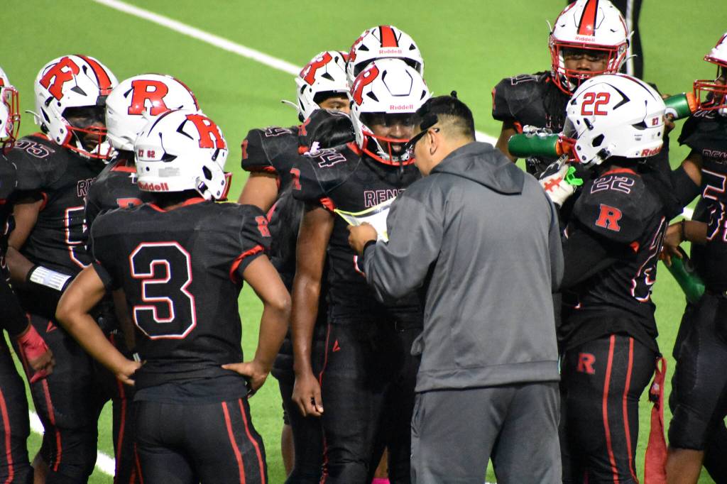 RHS defense preparing to go back out on the field (RPI 28)