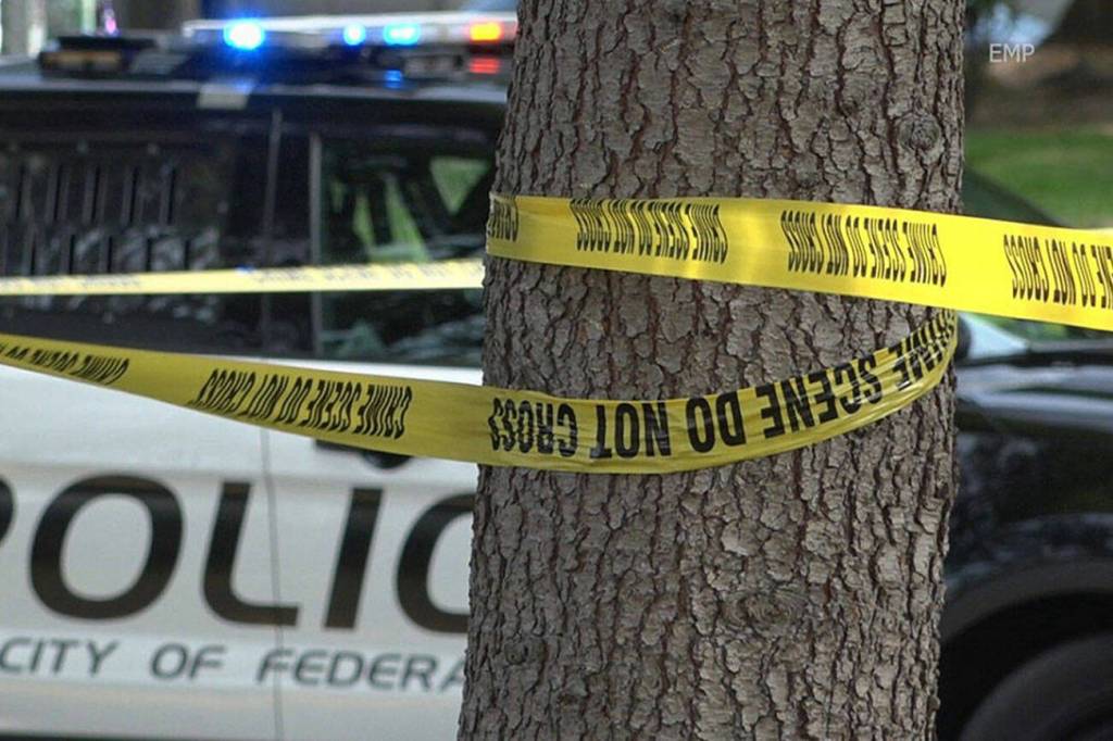 Police tape. Photo courtesy of South Sound News