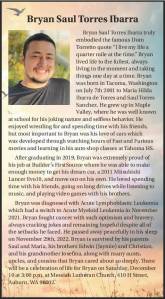 Bryan Saul Torres Ibarra | Obituary