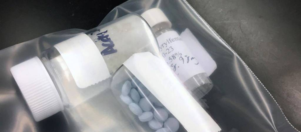 Fentanyal-laced pills. COURTESY PHOTO, DEA