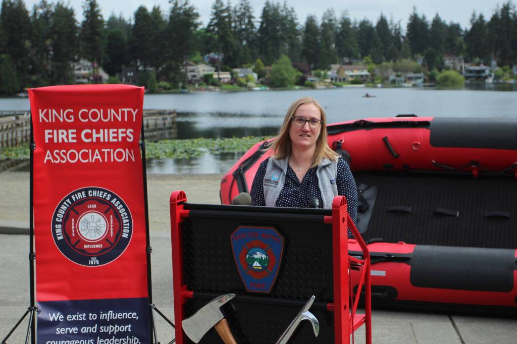 Dr. Jessica Wall, an emergency room physician at Seattle Childrens Hospital, says drownings are the leading cause of unintentional injury-related deaths for Washington children ages 1 to 4. Olivia Sullivan / The Mirror