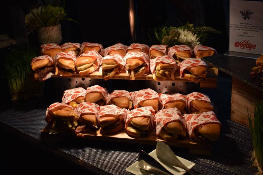 Garlic Fry Burgers available at T-Mobile Park for the 2023 MLB All-Star Week . Ben Ray / The Mirror