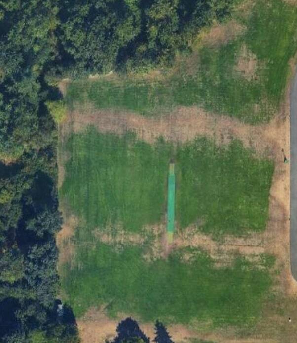 Current home for cricket in Marymoor Park, with the green cricket pitch in the center, is labeled Marymoor Cricket Community Park Stadium and is located near the soccer fields. (Courtesy of Google Maps).