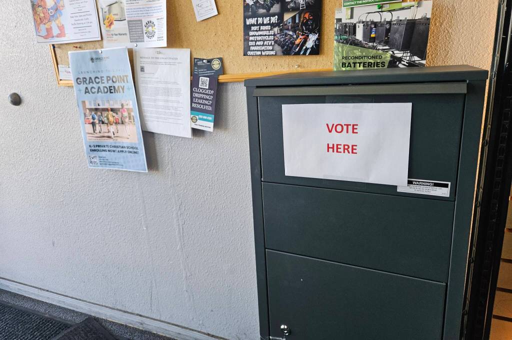 Photo by Ray Miller-Still/Sound Publishing
Its legal in Washington to be a third-party ballot collector, but election officials strongly suggest using official drop boxes instead.