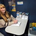 Rose Baldridge in the new Valley Cities mobile clinic van. Photo courtesy of Valley Cities Behavioral Health Care.
