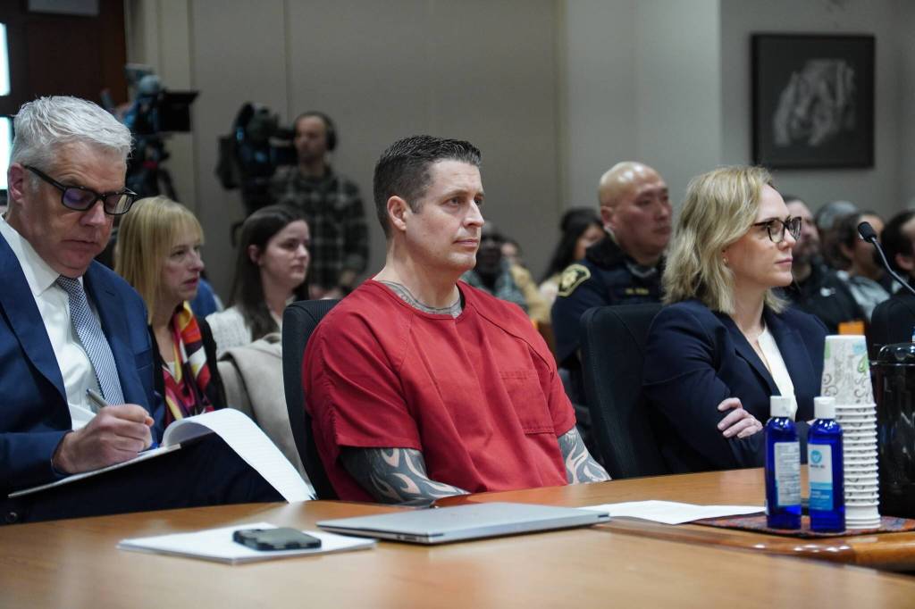Jeffrey Nelson in court. Photo by Joshua Solorzano/Sound Publishing