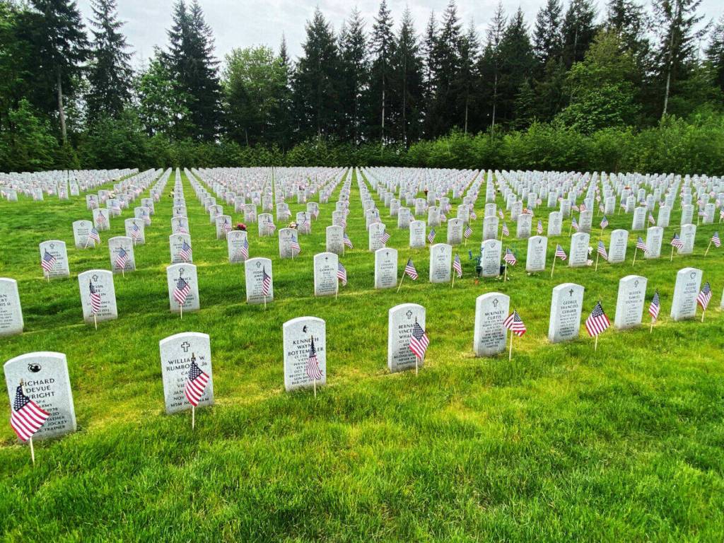 Tahoma National Cemetery is at 18600 SE 240th St., in Kent. COURTESY PHOTO, Tahoma National Cemetery