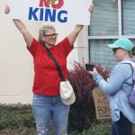 The June 14 'No Kings' protest in Covington. STEVE HUNTER, Kent Reporter
