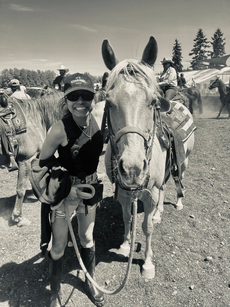 Jordon Marshelle Barrett was inspired to create her South King County-based nonprofit The M.A.R.S.H.E.L.L.E. Project after a horseback riding retreat in Roy, Washington. Courtesy photo
