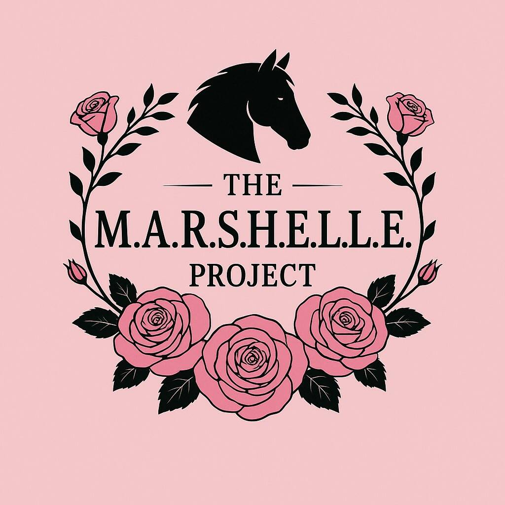The M.A.R.S.H.E.L.L.E. Project logos rose motif is inspired by Marshelle Barretts favorite basketball player Derrick Rose. Courtesy image.