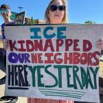Leaders of Indivisible Covington and Indivisible Kent say ICE is taking more and more people from South King County into custody. COURTESY PHOTO, Indivisible Covington/Kent