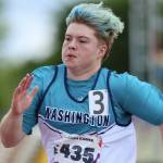 Kya Anderson runs for Washington at the Special Olympics USA games.
