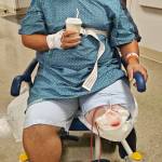 Steven Polson had his left leg amputated after being injured July 15 in a Kent crash while riding his motorcycle, which was hit by an alleged DUI driver. COURTESY PHOTO, GoFundMe